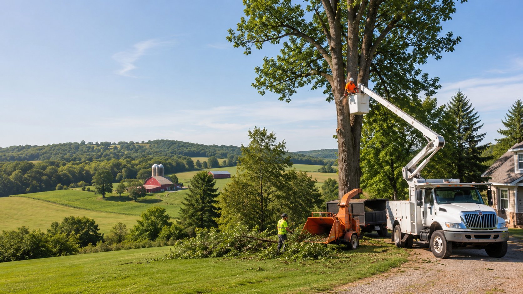 Tree trimming service in Newry, PA